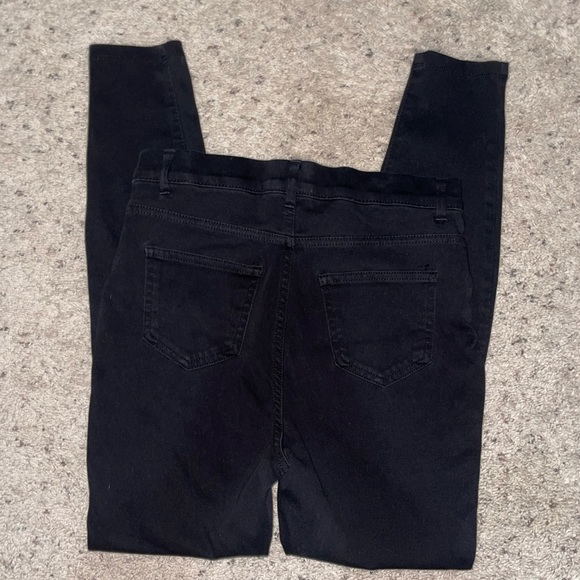 Black high rise jeggings medium - Picture 4 of 5